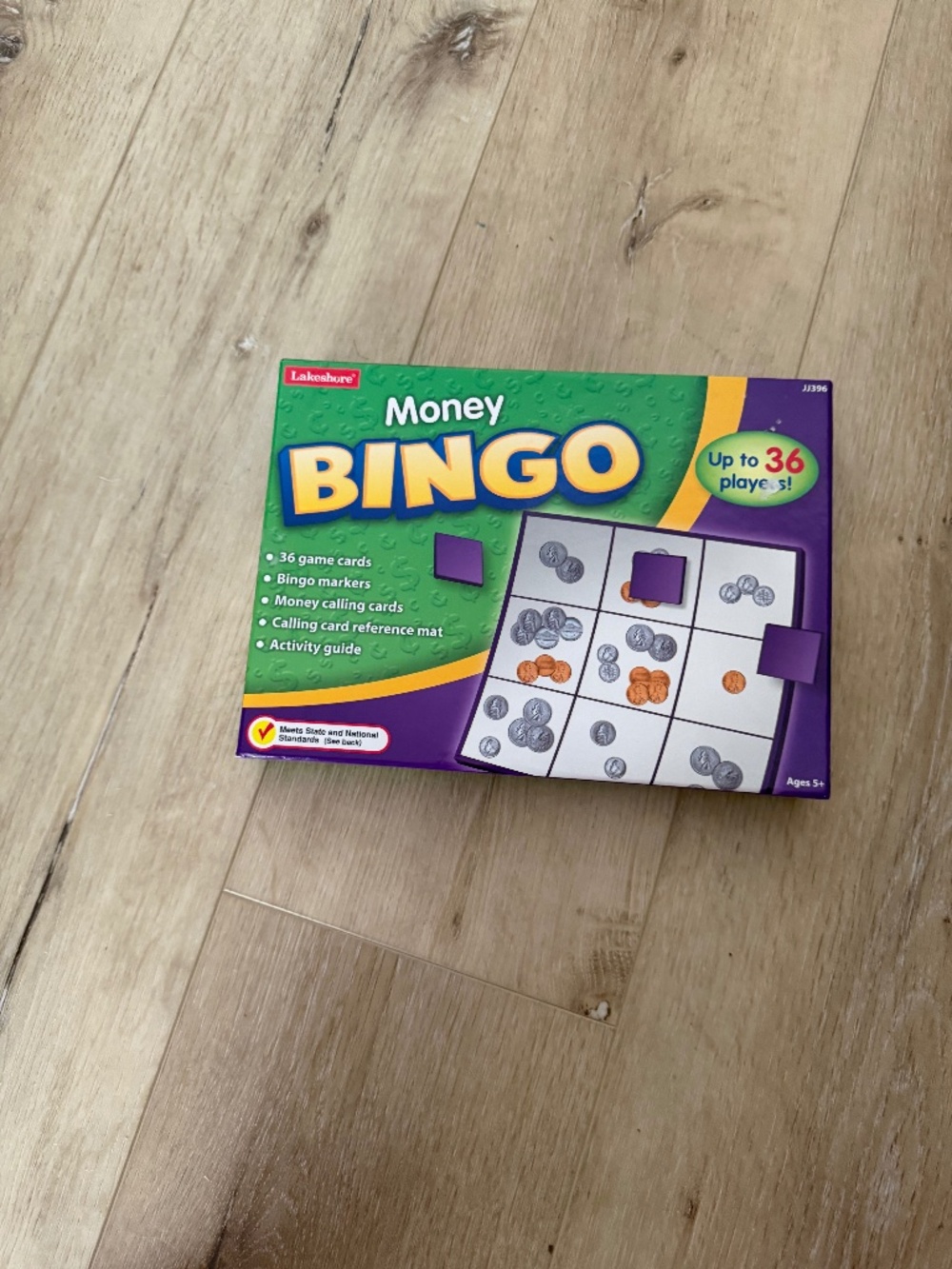 Lakeshore learning money bingo